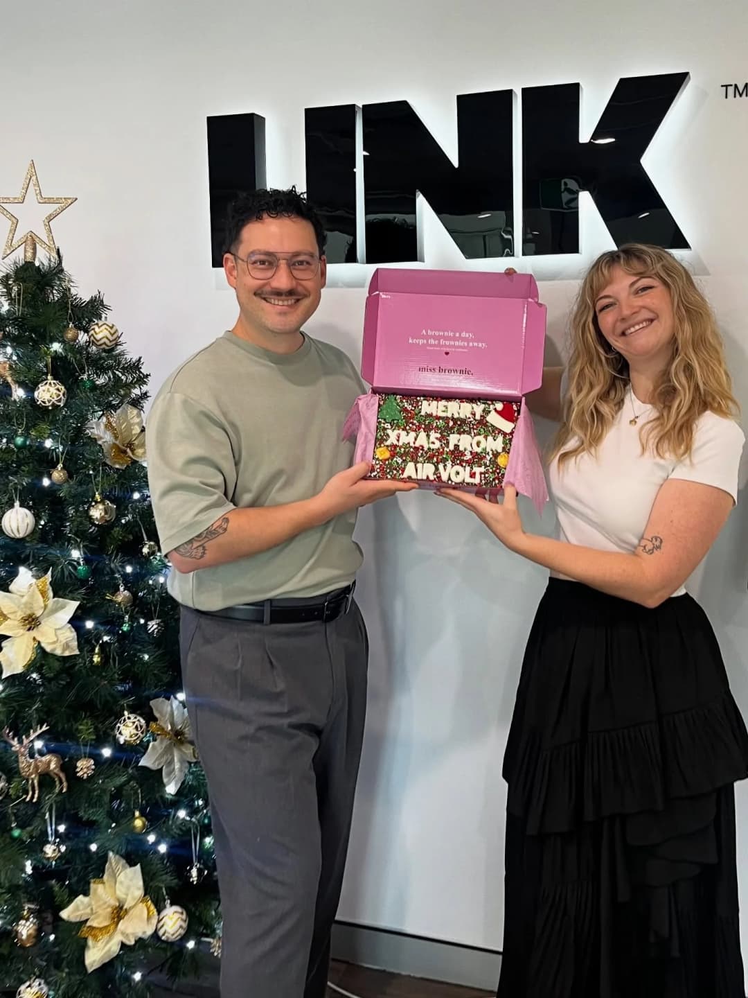 Christmas celebration at LINK Coworking