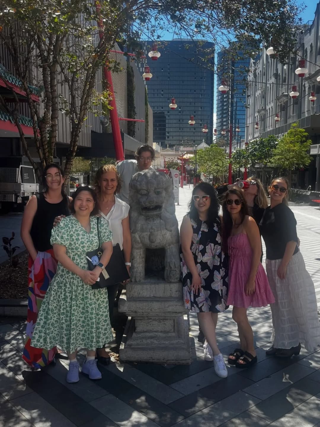 LINK Coworking members out in Brisbane city