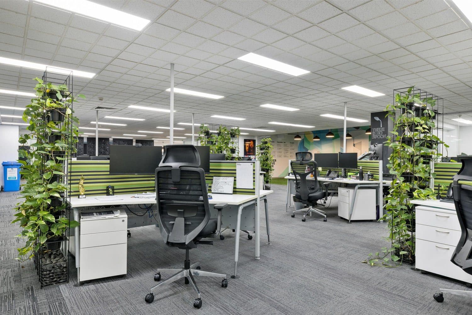 Dedicated desks at LINK Coworking, Fortitude Valley